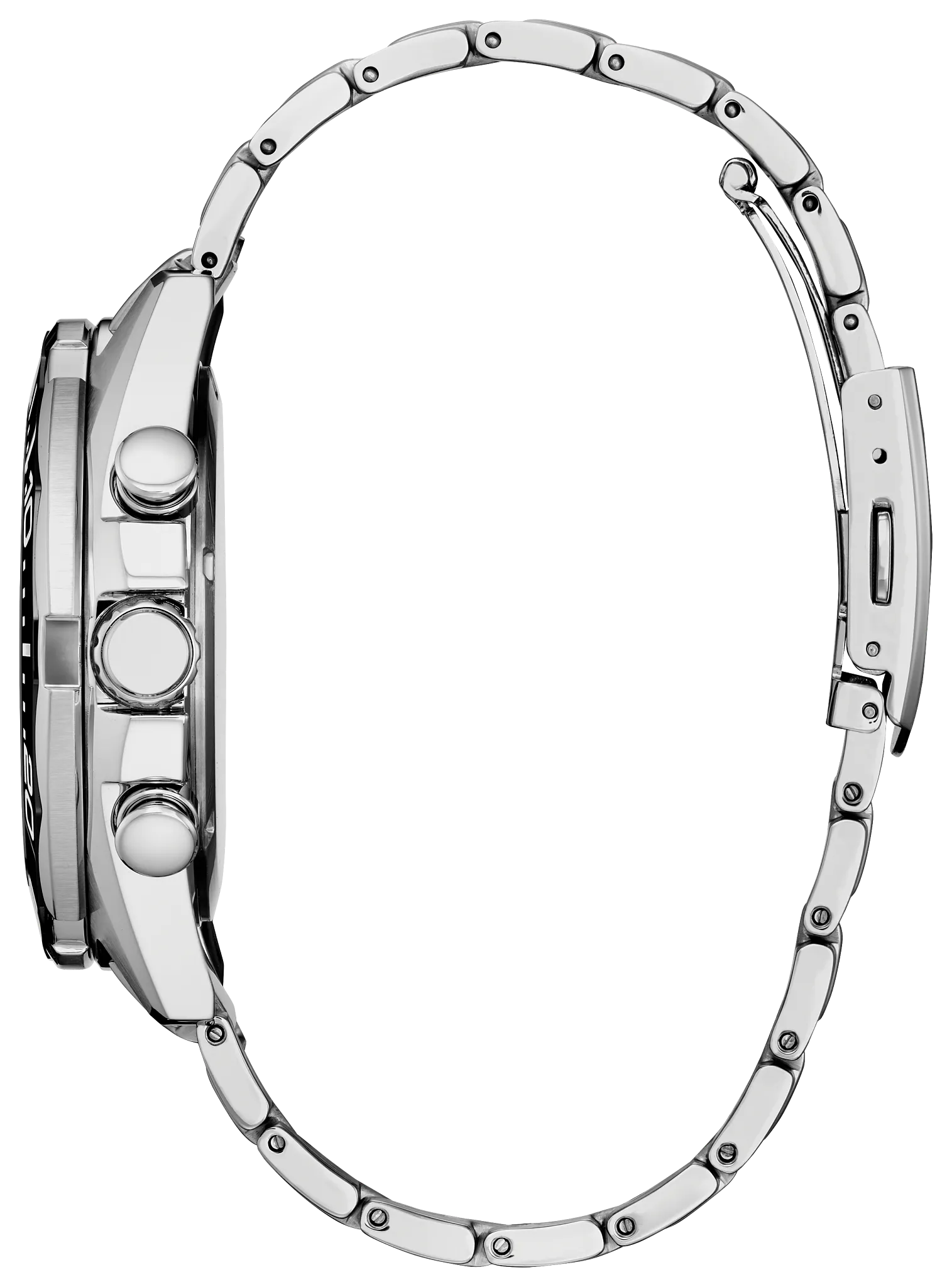 Endeavor Chrono White Dial Stainless Steel Bracelet CA4730-59A